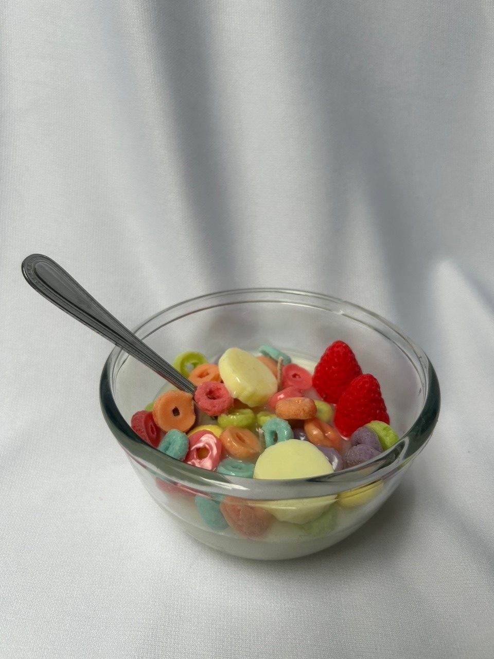 Fruit cereal White Dog Candle